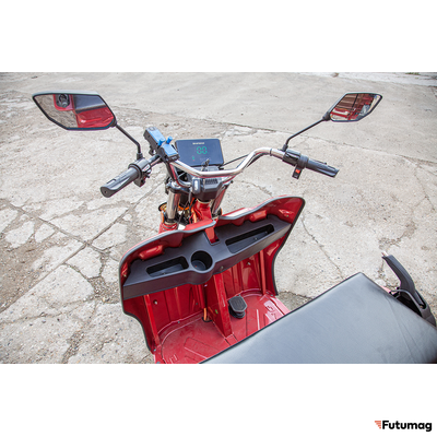 Грузовой электротрицикл Rutrike Антей PRO 1500 красный