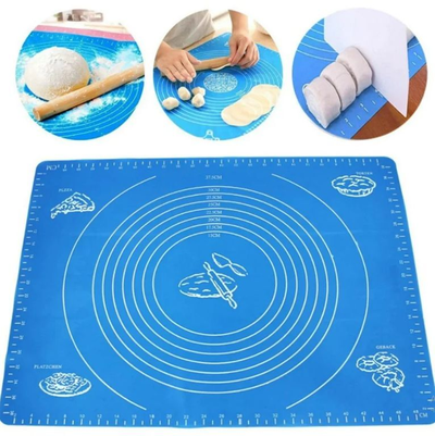 Кондитерский коврик силиконовый с разметкой, 29*26см