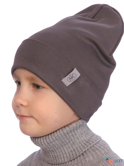 Шапка  21203-01, цвет темно-серый р. 48-50