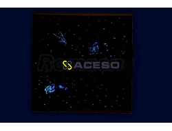 Настенный ковер "Звездное небо" 2000х1000 300точек RG079