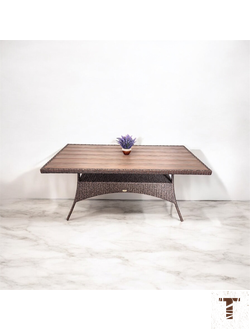 Стол прямоугольный Эйфель с ДПК