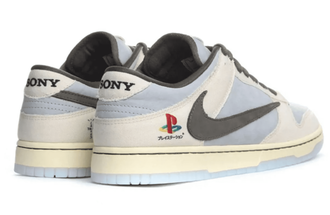 Nike SB Dunk Low X Travis Scott Playstation сбоку