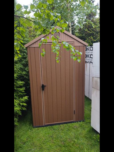 Сарай &quot;Дарвин 4х6&quot; (размеры 118 х 184 см), коричневый