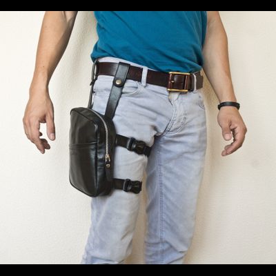 Набедренная сумка Salter black (арт. 7501-01)