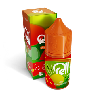 RELL ORANGE SALT (0 MG) 28ml - ALOE STRAWBERRY KIWI (АЛОЭ-КЛУБНИКА-КИВИ)