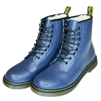 БОТИНКИ DR. MARTENS 1460 SMOOTH BLUE С МЕХОМ (копия)