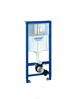 Система инсталляции для унитаза GROHE Rapid SL с панелью смыва Skate Cosmopolitan (3 режима) (1,13 м)