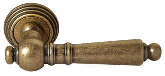 Дверные ручки Rucetti RAP-CLASSIC-L 8 OMB Цвет - старая античная бронза