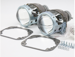 Комплект Koito Q5 D2 H4 с рамками для замены штатных ксеноновых линз автомобиля Nissan Murano Z51 (2009 - н. в. )