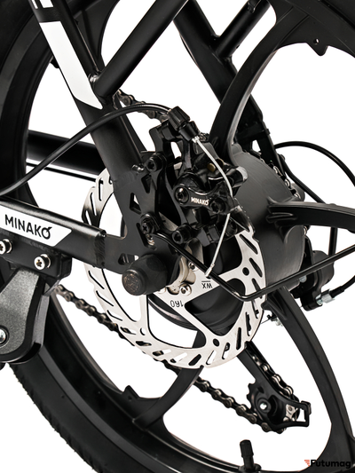 Электровелосипед Minako F7 черный