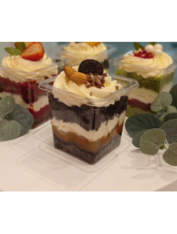 Трайфл «Шоколад-карамель с орехами»