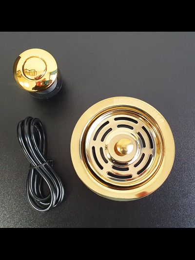 Фланец BoneCrusher в мойку в цвете "яркое золото" для BC910/ 910 Slim/ BC810/ ВС610