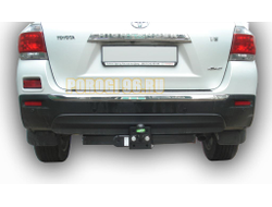 Фаркоп Лидер-Плюс для Toyota Highlander 2010-2013