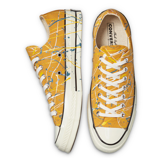 Converse splatter paint shoes on sale