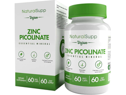 Пиколинат Цинка (Zinc Picolinate), 60 кап. (NaturalSupp)