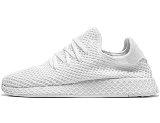 Mens adidas deerupt white hot sale