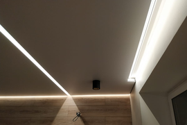 Светодиодная подсветка натяжного потолка и стен