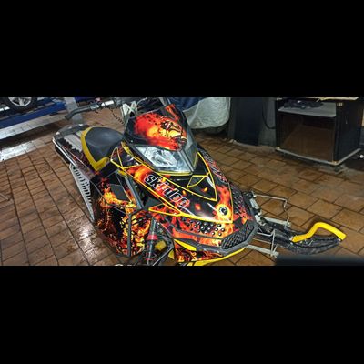 Наклейки на снегоход SKI DOO Summit 2008 - 2013 №3224