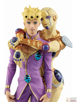 Набор из двух фигурок Джорно Джованна (Giorno Giovanna, Gold Experience)