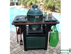 Гриль керамический BIG GREEN EGG Medium, 117625