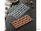 Форма для шоколада и конфет «Ромбы», 18×8 см, цвет прозрачный