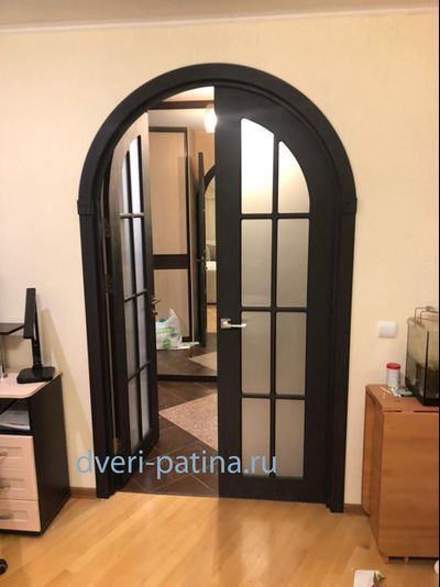 Арочная &quot;Англия&quot; двухстворчатая