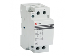 Контактор модульный КМ 63А 2NО (2 мод.) EKF PROxima