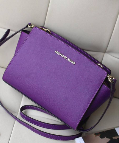 Сумка Майкл Корс Селма Мини фиолетовая