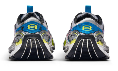 Balenciaga Stapler Sneaker Grey Blue Pink женские