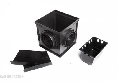 Дождеприемник универсальный 300х300 в сборе (без решетки)