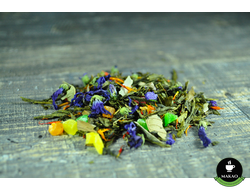 Зеленый чай с добавками "Экзотический фрукт" 100г