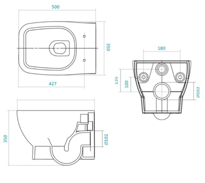 Комплект Santek Нео 1WH501543 кнопка хром