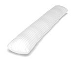Подушка для тела I 190 х 35 см, наполнитель искусственный пух, наволочка сатин цвет Белый страйп