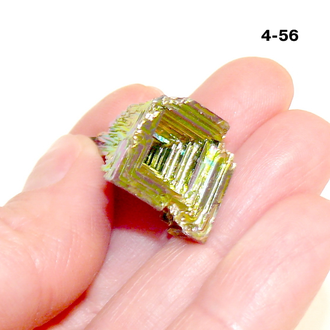 Висмут выращенный (кристалл) №4-56: 11,3г - 30*18*16мм