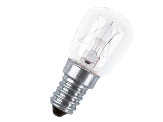 Миниатюрная лампа накаливания для холодильников Optron SE457260025 E14 T26х57mm 25w