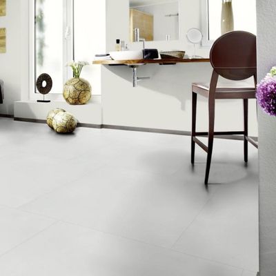 Виниловый пол Wineo 800 Tile L Solid White DB00102-3, клеевой, мелкого формата