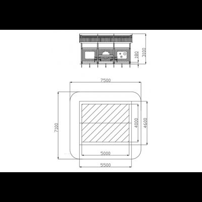 1364 Беседка Эко