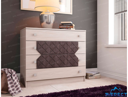 КОМОД НИКОЛЬ (ясень шимо светлый, лиственница темная), 875*770*440