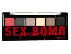 Палитра теней 6 цветов NYX The Sex Bomb Palette