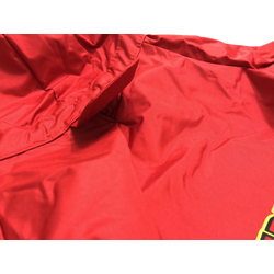 Дождевик для крупных собак Superman красный