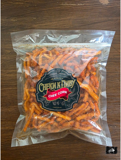 "ЖАРЕНЫЙ СЫР ЧИКОРН" ЧЕСНОК И ЗЕЛЕНЬ продукт белково-жировой 0.5кг.