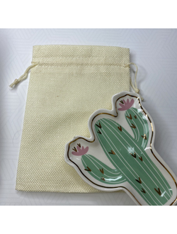 МЕШОЧЕК ЛЁН, 11*9 СМ, ЦВЕТ ваниль