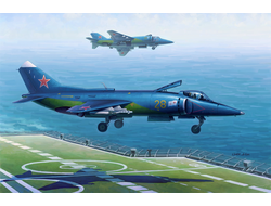 Сборная модель: (Hobby Boss 80362) Советский самолёт Yak-38/Yak-38M Forger A