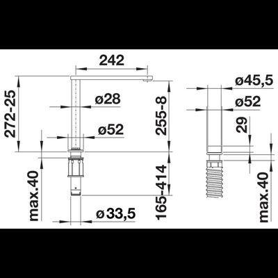 Смеситель Blanco ELOSCOPE-F II