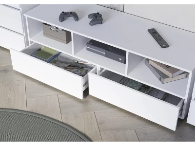 Хелен ТБ 02 тумба ТВ Белый