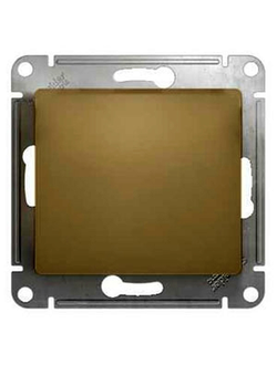 Выключатель одноклавишный перекрестный Schneider Electric Glossa GSL000471 Titanium