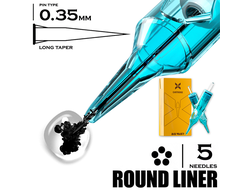 5 RLLT/0.35 - Round Liner Long Taper - BIG WASP X
