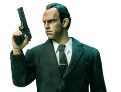 Агент Смит (Хьюго Уивинг, "Матрица") - КОЛЛЕКЦИОННАЯ ФИГУРКА 1/12 scale Smith (PC026C) - PCTOYS