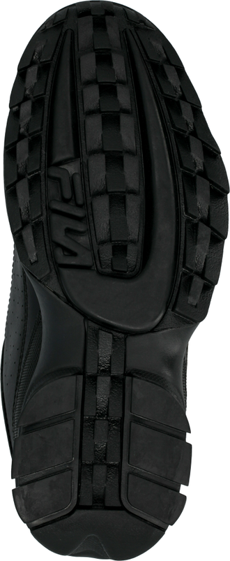 Кроссовки FILA DISRUPTOR II METALLIC ACCENT Черно-золотые женские (36-41)