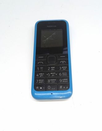 Неисправный телефон Nokia RM-1134 (нет АКБ, нет задней крышки, не включается)